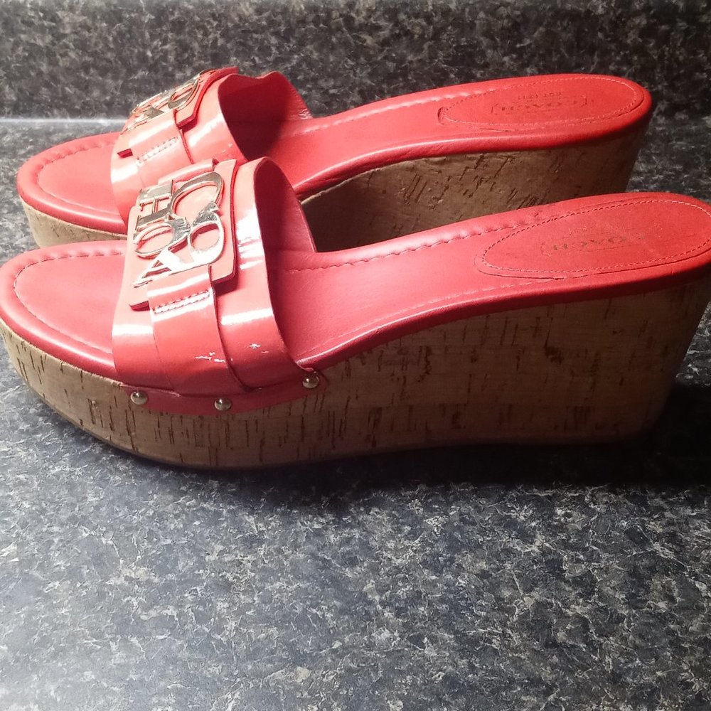 Coach Wedge Sandles